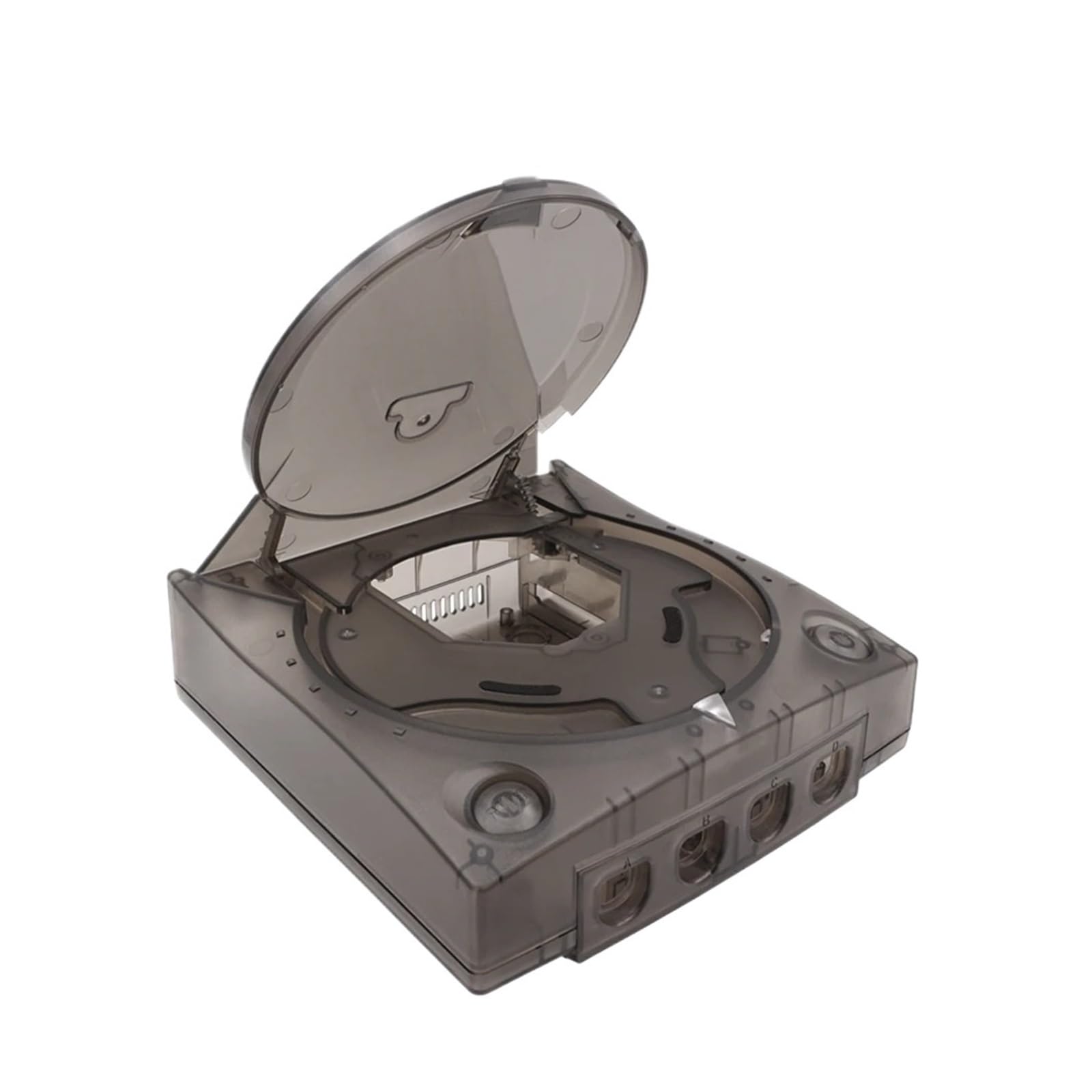 Guscio Di Plastica Di Ricambio Trasparente For Console For Videogiochi Retrò - Compatibile Con SEGA Dreamcast - Compatibile Con Bitfunx(TRN OR)