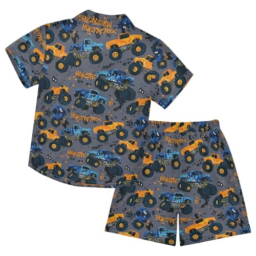Image of Boccsty Ice Cream Drip Boy Summer Shorts Sets Hawaiian Toddler Boys T-Shirt & Pants 2 Pcs 3T-10T