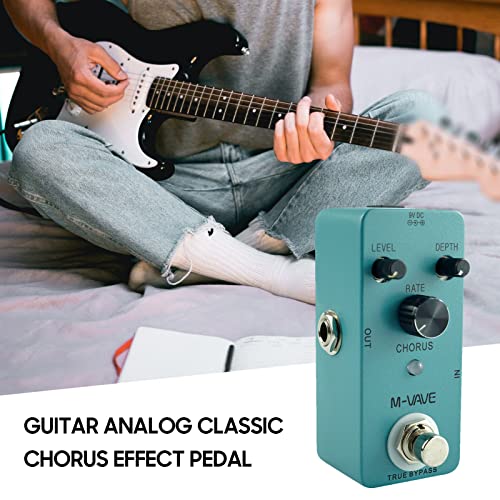 LIUSHUI Guitare Analogique Classique Effet Pédale True Bypass Full Metal Shell, Volume/Profondeur/Vitesse Contrôle,effet… - Les Beatles, Paul McCartney, John Lennon, RIngo Starr, George Harrison LIUSHUI Guitare Analogique Classique Effet Pédale True Bypass Full Metal Shell, Volume/Profondeur/Vitesse Contrôle,effet… – Image 4