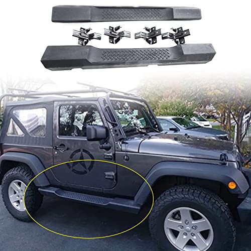 Estribos laterales para Jeep Wrangler JK 2007-2018 miniatura 6