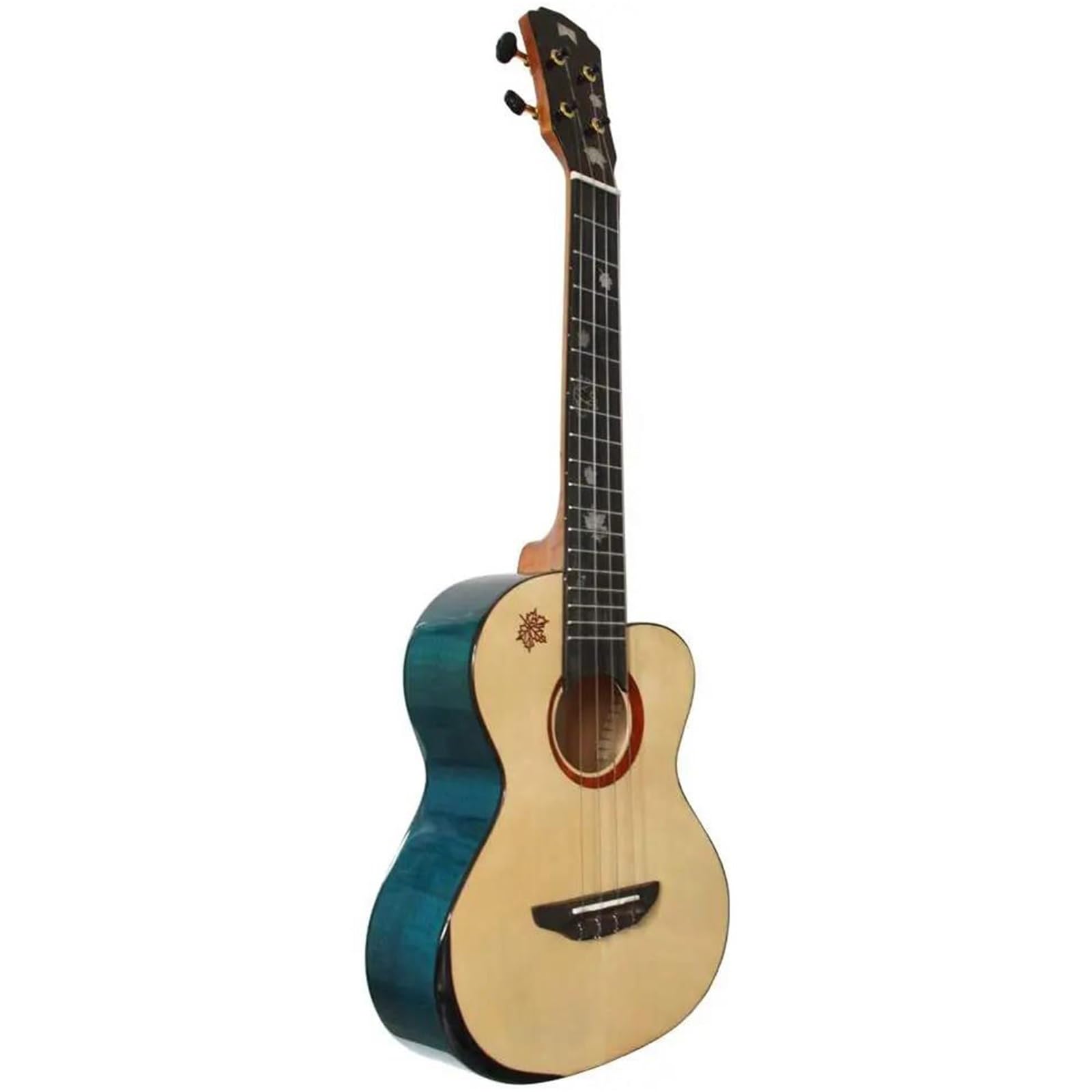 Ukulele Ukulele Tenorowe 26 Cali Lite Drewno Świerkowe Wykończenie Na Wysoki Połysk Z Twardym Futerałem Tuner Pasek Kapodaster