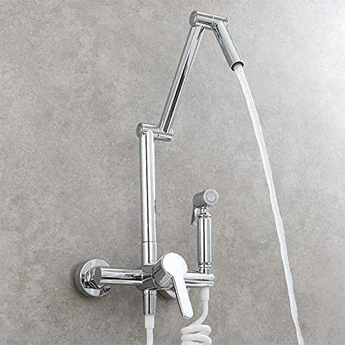 Mitigeur d'évier en laiton noir pour cuisine farmhouse chic