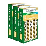 Filterbuy 16x26x5 Air Filter MERV 11 Allergen Defense (3-Pack), Pleated HVAC AC Furnace Air Filters for Electro-Air, Emerson, White Rodgers, & Comfort Plus (Actual Size: 16.00 x 25.75 x 4.88 Inches)
