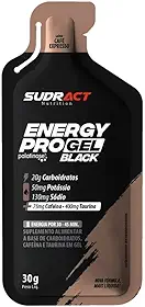 Gel Carboidrato Energy Pro Gel Sudract Black Café Expresso Cx 10 Un