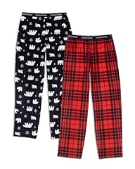 Red Weekend Plaid/Black Polar Bear