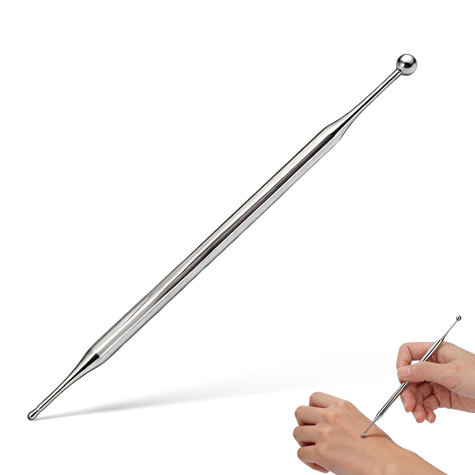 Agatige Dual Head Facial Reflexology Tool