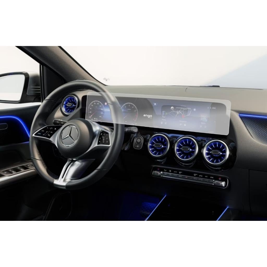 Engo Mercedes Gla 200 İle Uyumlu Mat Ekran Koruyucu Multimedya Dijital Ekran