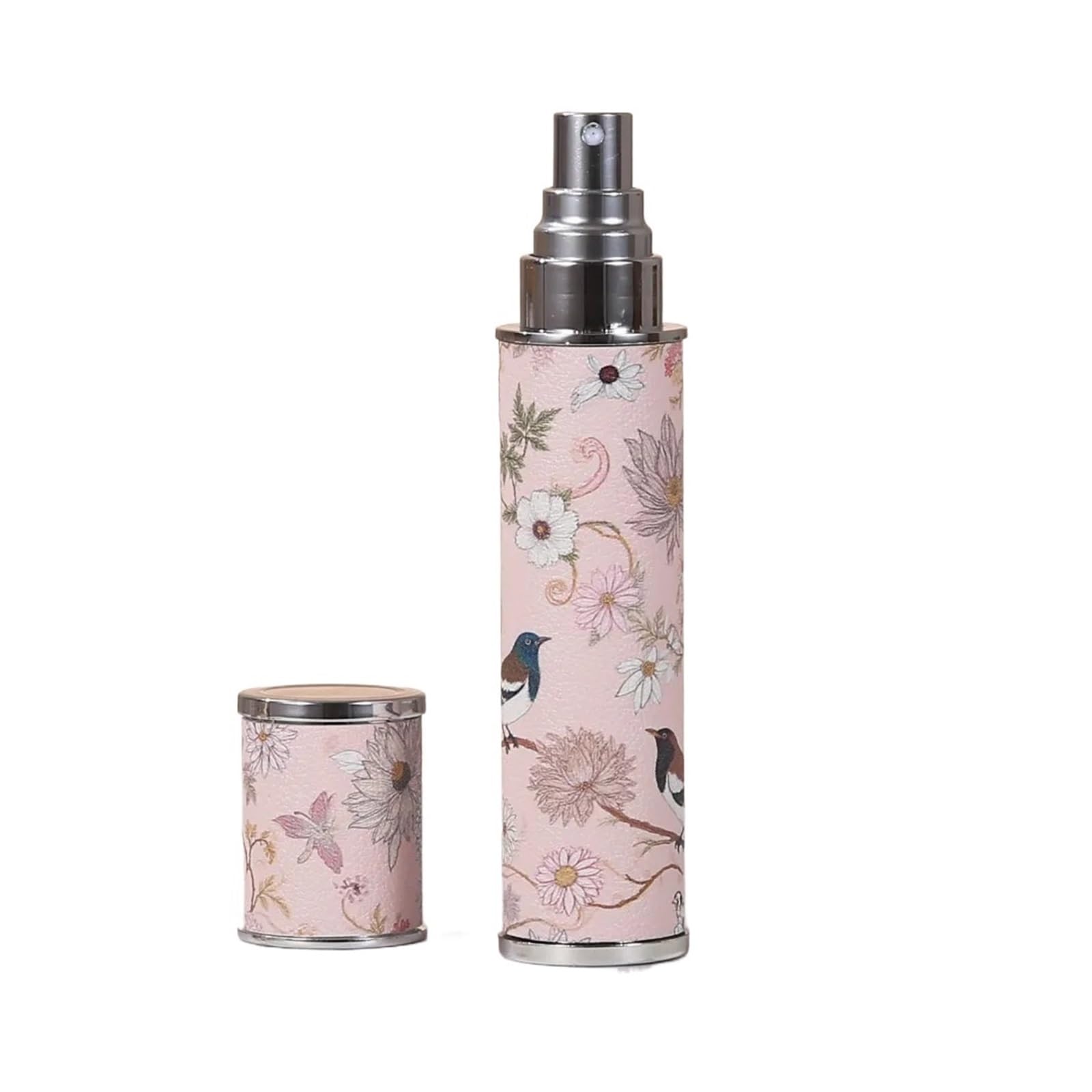 Zgcrumphant Women's Color 5 Leather Perfume Bottle 10Ml Refillable Perfume Atomizer