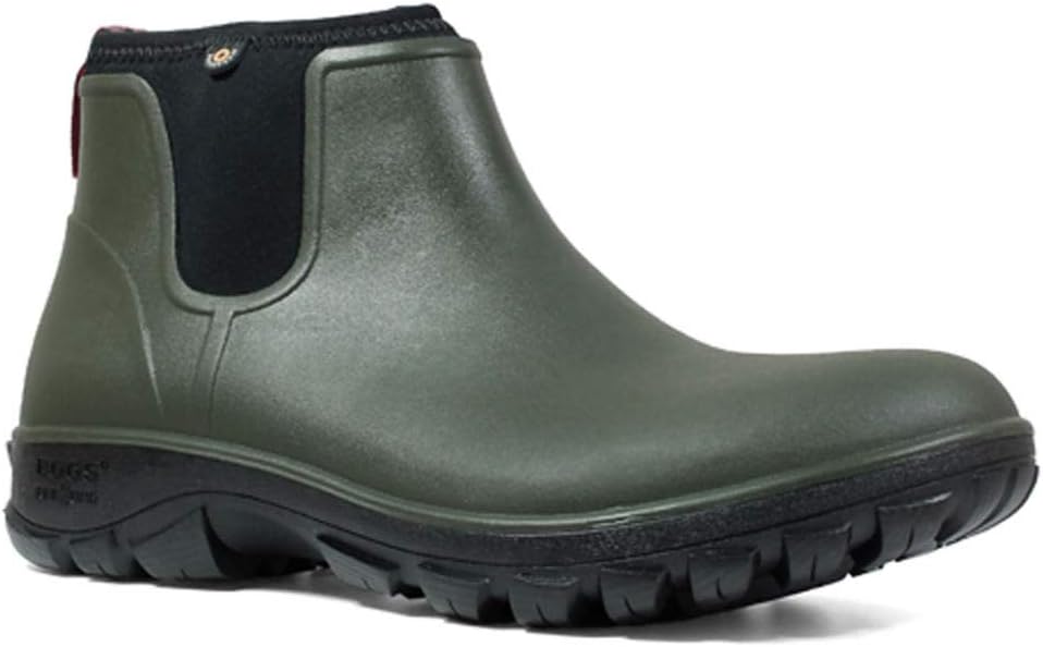 ☆関税込☆BOGS レインブーツ。 Sauvie Slip on Boot メンズ 脱げにくい☆大人気☆