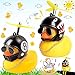 WiDream 2 Stück Gelbe Ente Auto Ornament, Ente Fahrrad Bell, Gelb Ente mit Propeller Helm Fahrradglocke Fahrradklingel Kinder Tier Ente Nett Klingel Fahrradglocke Dekorationen Ente für Auto Fahrrad Organizer,Auto günstig Kaufen-WiDream 2 Stück Gelbe Ente Auto Ornament, Ente Fahrrad Bell, Gelb Ente mit Propeller Helm Fahrradglocke Fahrradklingel Kinder Tier Ente Nett Klingel Fahrradglocke Dekorationen Ente für Auto Fahrrad