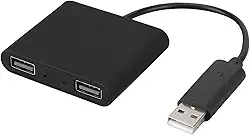 Adaptador Conversor de Mouse e Teclado Com Plug and Play de Sensibilidade Ajustável para One, Compatível Com Consoles de Jogos Convencionais, Ideal para Entusiastas de Jogos