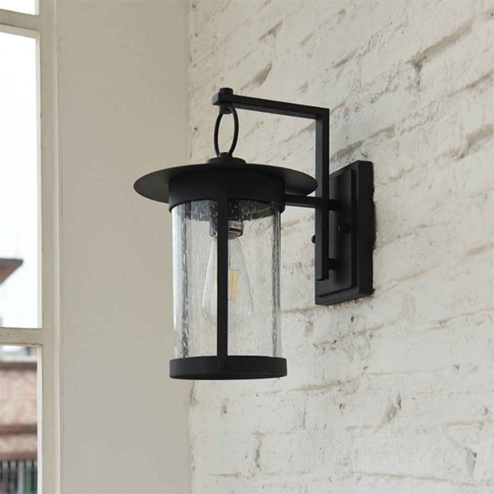 ELSTEAD LIGHTING - Mezza Lanterna Da Parete Per Esterni 1 Luce Nera Ip44, E27