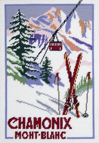 DMC Canevas Penelope Imprimé Chamonix 40 x 52 cm