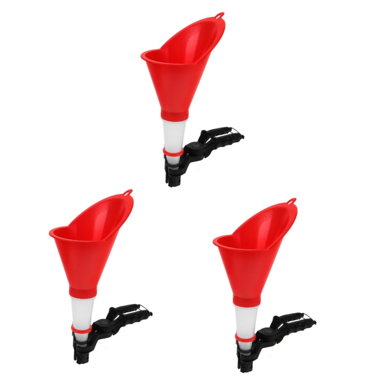 ULTECHNOVO 3pièces Entonnoir à Huile Multifonctionnel Pour Voitures Outil De Remplissage Et Transfert De Carburant Avec Design Anti-fuite Et Stockage Pratique