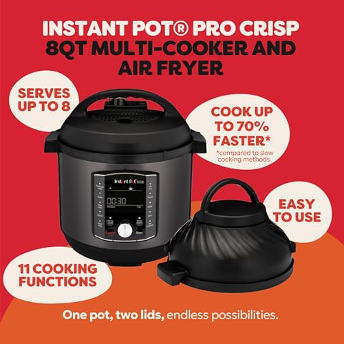 Multi-Cooker Pressure Cooker 8 Quart