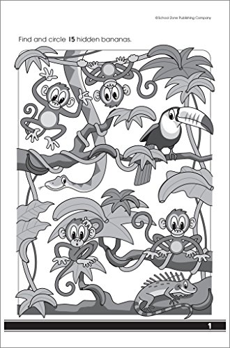 School Zone My First Codes & Puzzles Workbook: 48 Pages, 1st Grade, 2nd Grade, Activity Pad, Crossword Puzzles, Word Search, Riddles, Ages 6 to 8 (Little Busy Book Series)