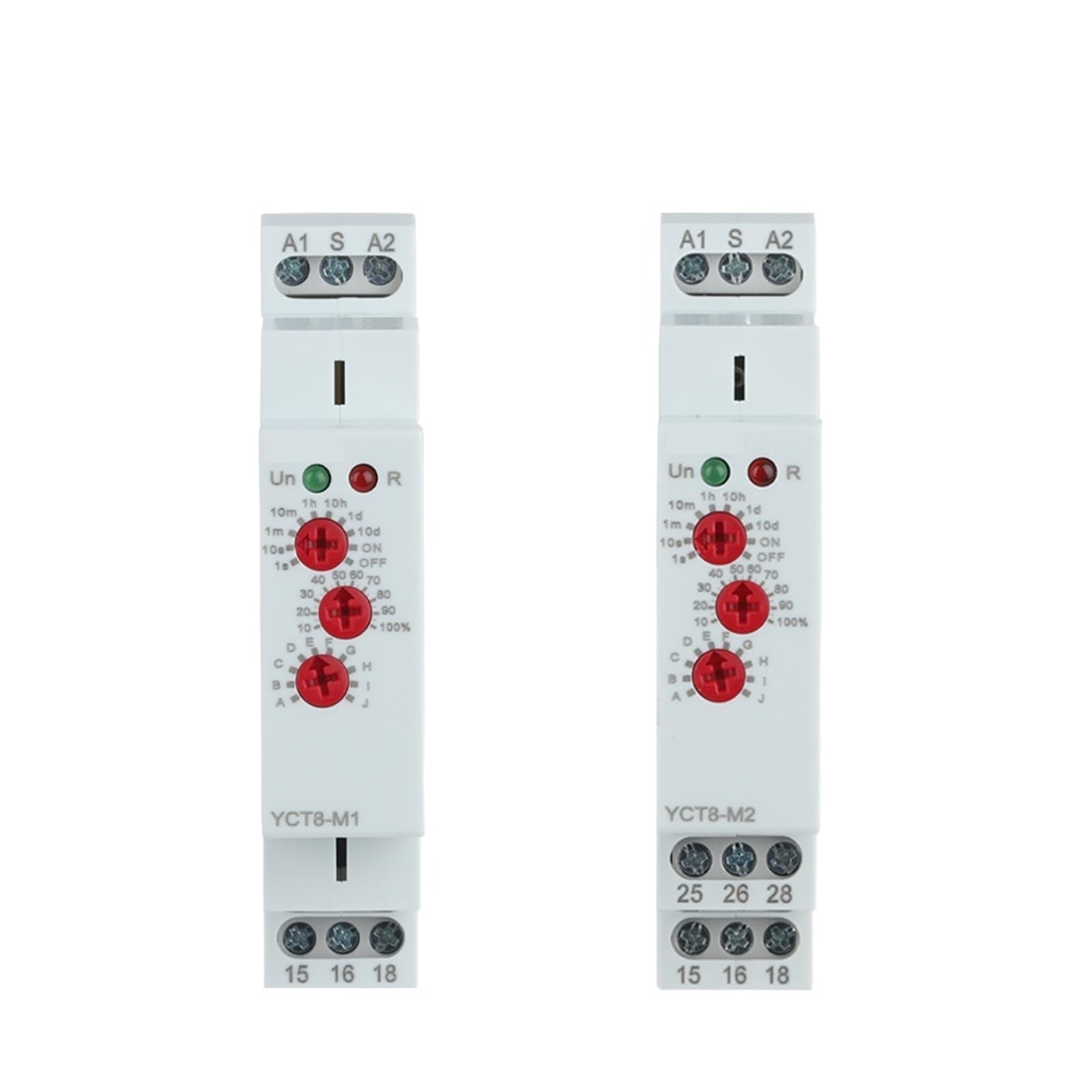 CNC YCT8-M 16A Multifunctional Timing Relay AC 230V 1pcs(YCT8-M1)