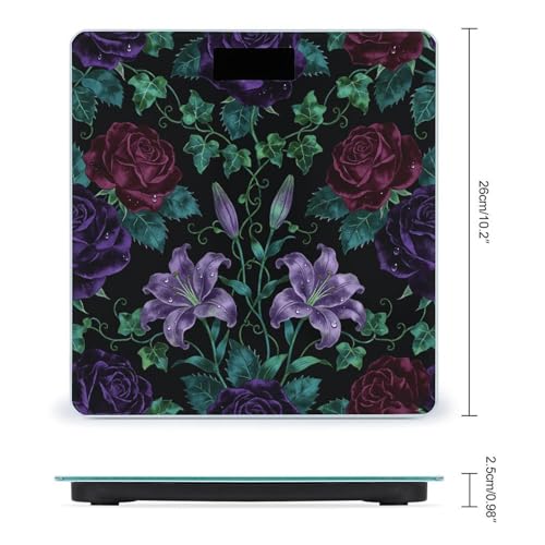 Báscula Digital para Baño con Pantalla LED Clara 400 Lbs miniatura 2