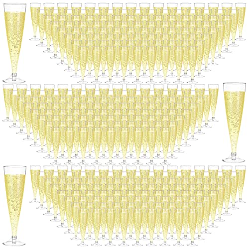 Refections 5oz Plastic Champagne Glasses 16 Per Pack