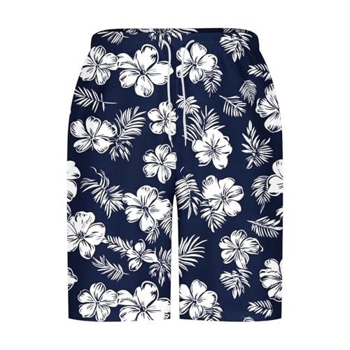 Tropical Swim Trunks Summer Shorts for Men Elastic Waist Funny Pineapple Beachwear Shorts Plus Size Surf Boardshorts4