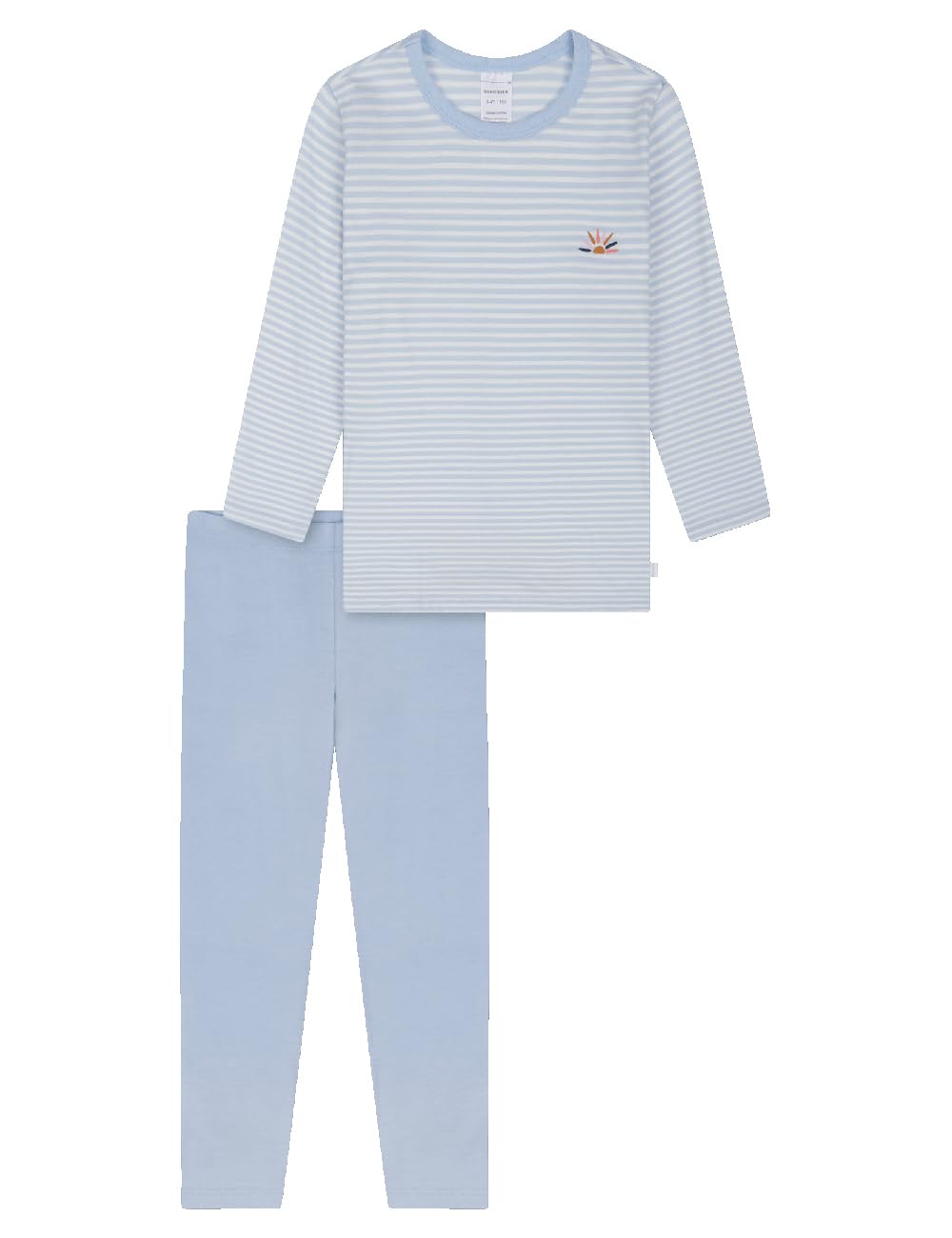 Schiesser Mädchen Schlafanzug Set Pyjama Lang - 100% Organic Bio Baumwolle - Größe 92 Bis 140 Pyjamaset (1er Pack)