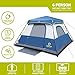 OT QOMOTOP 4 People Cabin Tent, Upgrade Camping Tent, 60 Seconds Set...