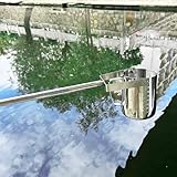 採水器 伸縮ポール式採水器、 500ml/1000ml 採水器、 304 ステンレス製採水器ひしゃく、 丈夫な液体採水器ひしゃく(500ml,0.86m -2m (2.8ft-6.6ft))