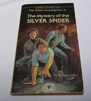 Paperback Alfred Hitchcock and the Three Investigators in The Mystery of the Silver Spider Book