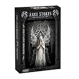 Wild Star Hearts Only Love Remains Anne Stokes Artwork Gothic Occult Fantasy Print 1000 Piece...