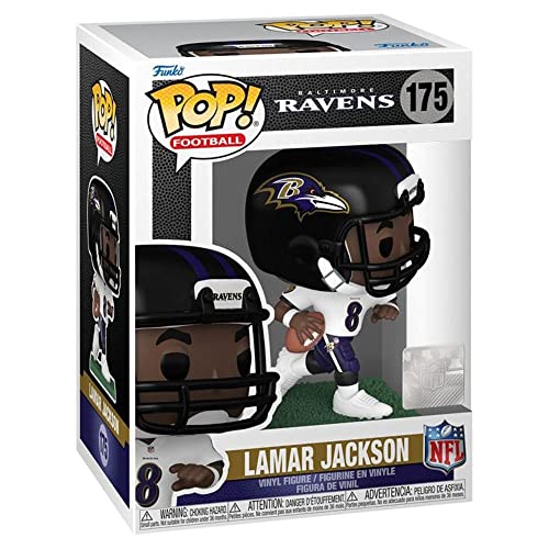 Sale Lamar Jackson (Baltimore Ravens) (Away Jersey) Funko Pop! Nfl Series 9