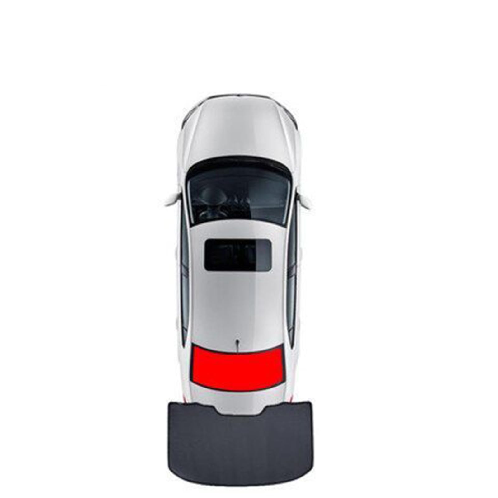Osłona przeciwsłoneczna samochodu dla Mazda Axela Hatchback 2003 2004 2005 2006 2007 2008-2019, niestandardowa magnetyczna ochrona przeciwsłoneczna blokowanie promieni UV termoizolacyjne, tylny blok