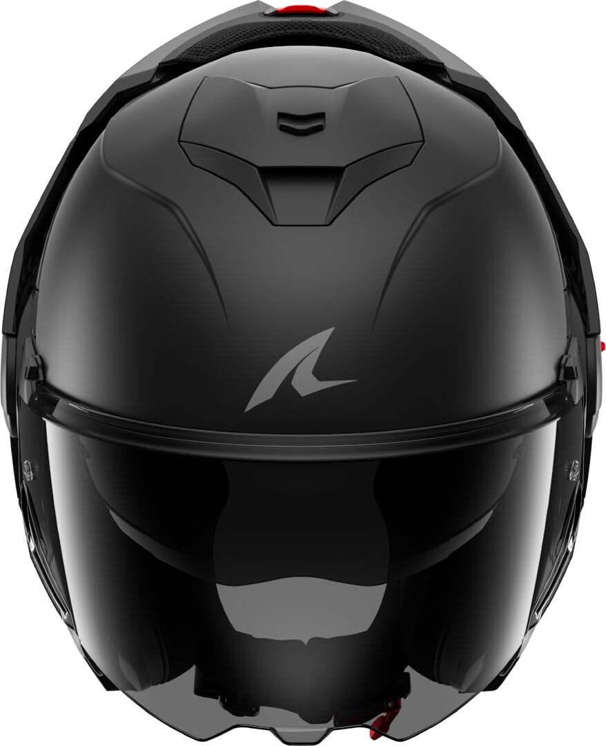 SHARK, Casque Moto Modulable OXO Dark Shadow Black Mat KMA