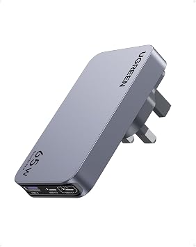 UGREEN USB C Charger 65W Fast Charger Plug Nexode Pro 3-Port GaN Travel Charger Adapter with US/UK/EU Plugs Compatible with MacBook Pro/Air, iPad Pro, iPhone 17 Pro/Air/17/16, Galaxy S24, Pixel 9, etc: Amazon.co.uk: Computers & Accessories