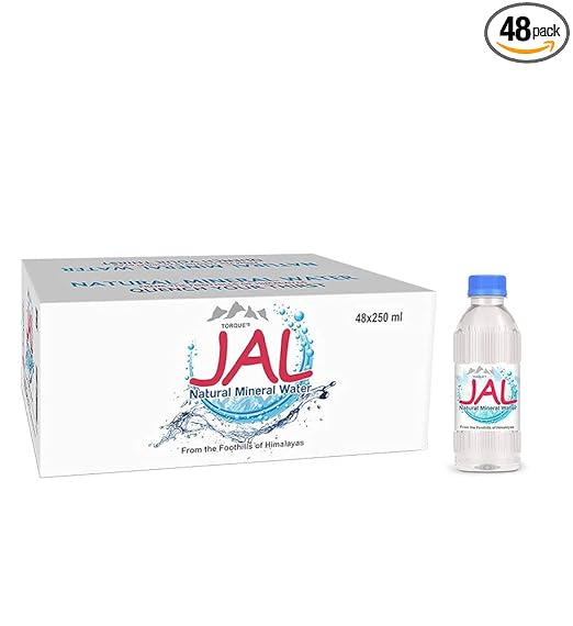 Jal-Natural Mineral Water 250ml-Pack of 48