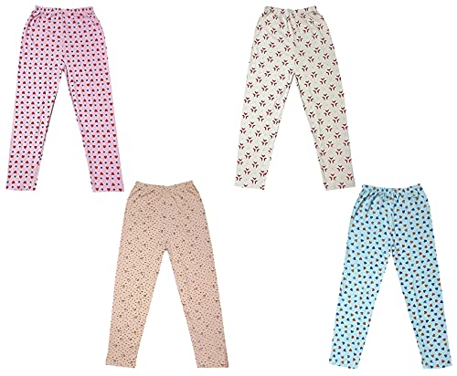 Image of indi weaves Regular Fit Cotton Printed Girls Pyjamas Set