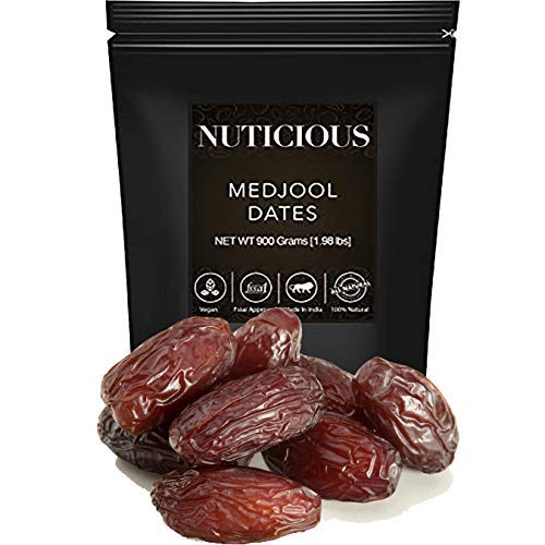 See full amazon price history chart for NUTICIOUS Medjool Dates Jumbo (Khajur)-900 gm NUTICIOUS Medjool Dates Jumbo (Khajur)-900 gm (B08B64YCY7) Amazon Price History, Amazon Price Tracker
