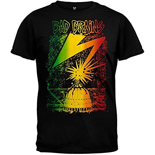 Preisvergleich Produktbild Bad Brains Mens Rasta Fade Short Sleeve T-Shirt