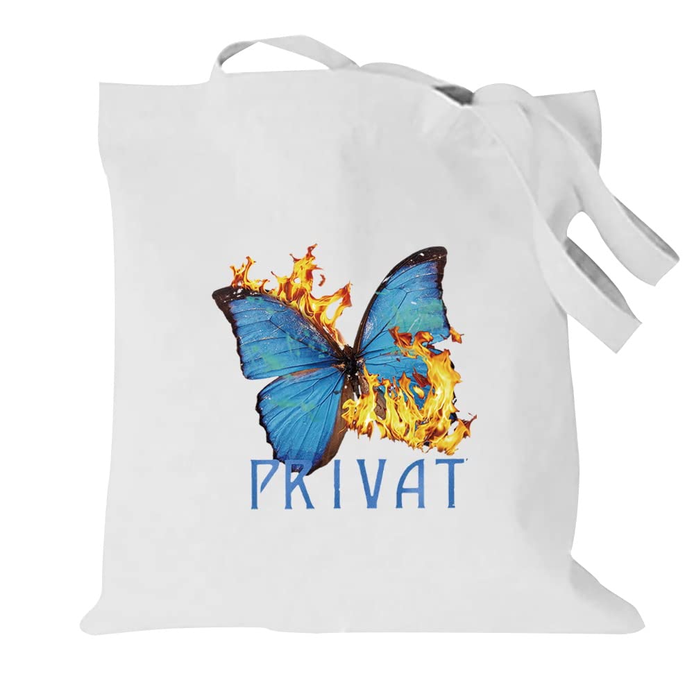 Butterfly Printed Canvas reusable grocery bags, Foldable Casual Travel HandBag, Shoulder Beach Tote Bags, Shopper bag eco friendly super strong washable Storage bags Shopping bag Canvas bag for Women