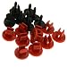 10PCS Bottom Shield Fasteners Engine Undertray Cover Clips Compatible with Ford Focus