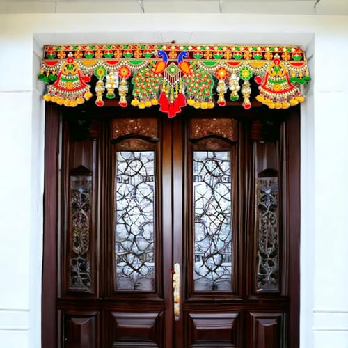 Handmade Peacock Door Toran Bandhanwar for Main Entrance | Tradit...