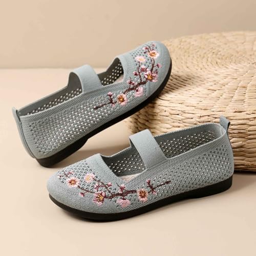 Women's Casual Shoes Embroidered Breathable Flat Comfortable Everyday Wear Versatile Design for Jeans and Relaxed Attire All Seasons2