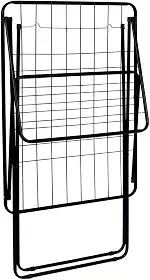 Varal de Chao Roupas Gigante Suporta 25kg Maxxi Cor Preto Resistente Pratico