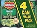 Del Monte FRESH CUT BLUE LAKE Mixed Cut Green Beans, Canned Vegetables, 14.5 Ounce (Pack of 4), 2002160