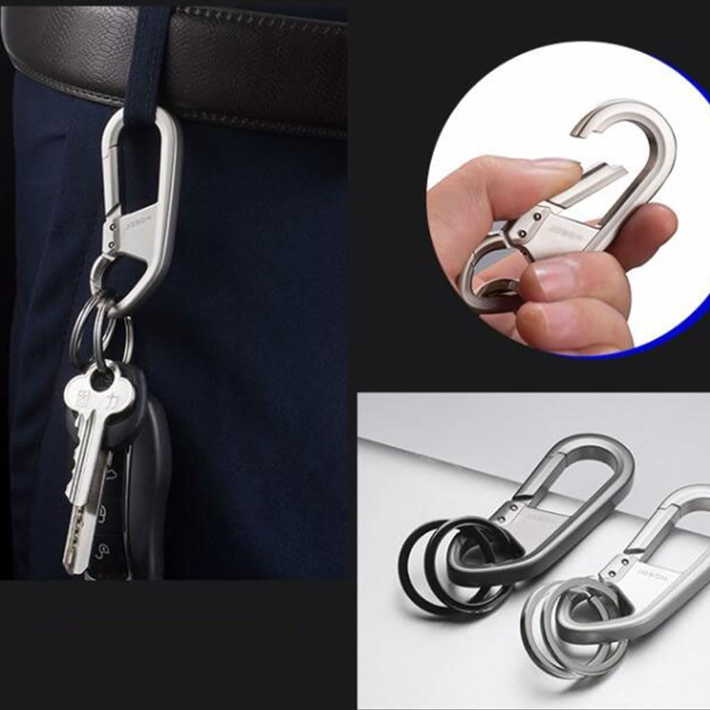 Porte-clés Multifonction EDC En Alliage De Zinc - Créatif, 1 Pièce