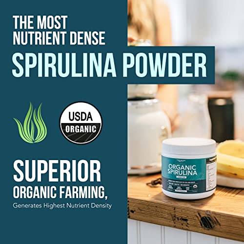 Triquetra Health NO MODEL Organic Spirulina Powder thumb #2