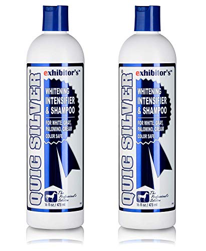 Exhibitor Laboratories 2 Pack of Quic Silver, 16 Ounces Each, Whitening Intensifier