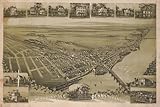32'x48' Poster, map of Morrisville, Bucks Co., Pennsylvania, 1893 - Gallery Print