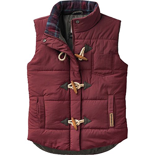 Legendary Whitetails Ladies Quilted Vest Rusty Maroon XX-Large