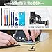 YWLRONG for iPhone 12 Main Back Camera Replacement for iPhone 12 Main Rear Camera with Flex Cables 4K Video Repair with Tools