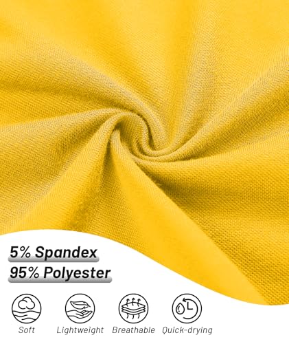 Camisetas polo para hombre de SECOOD, camisa casual de manga corta con cuello y bolsillo, transpirable y secado rápido, ideal para golf miniatura 5